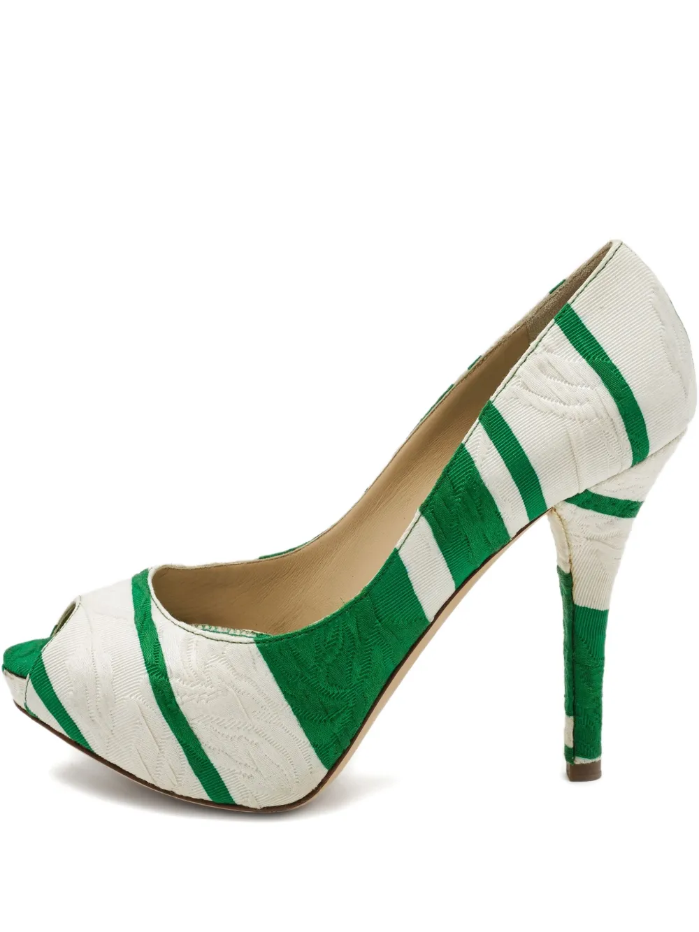 Dolce & Gabbana Pre-Owned 120mm patterned pumps | White | Image 1