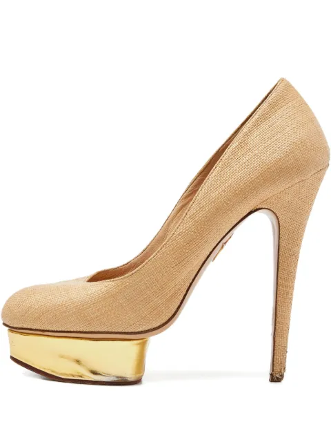 Charlotte Olympia Pumps con plateau 150mm