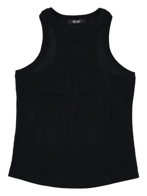 LA ROSE ribbed tank top