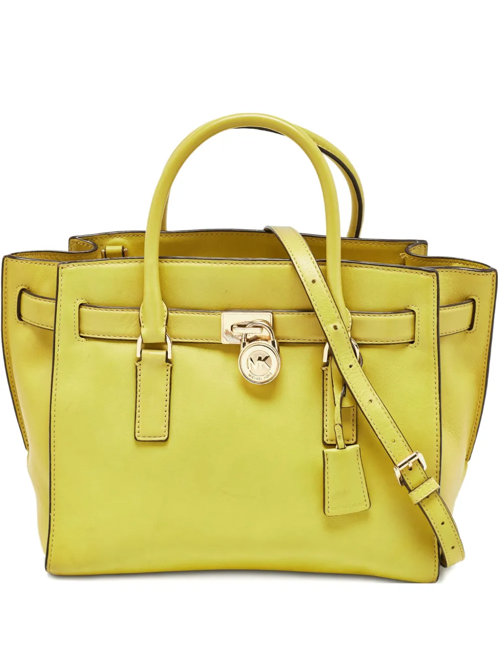 Michael Kors Vintage padlock-detail tote bag - Verde