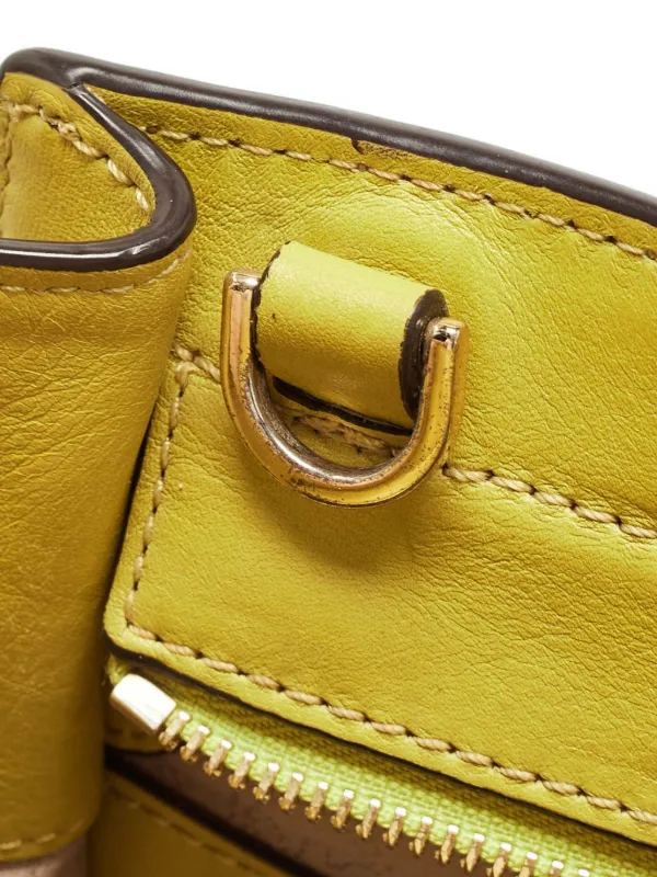 Michael Kors Vintage Sac Cabas à Détail De Cadenas Vert