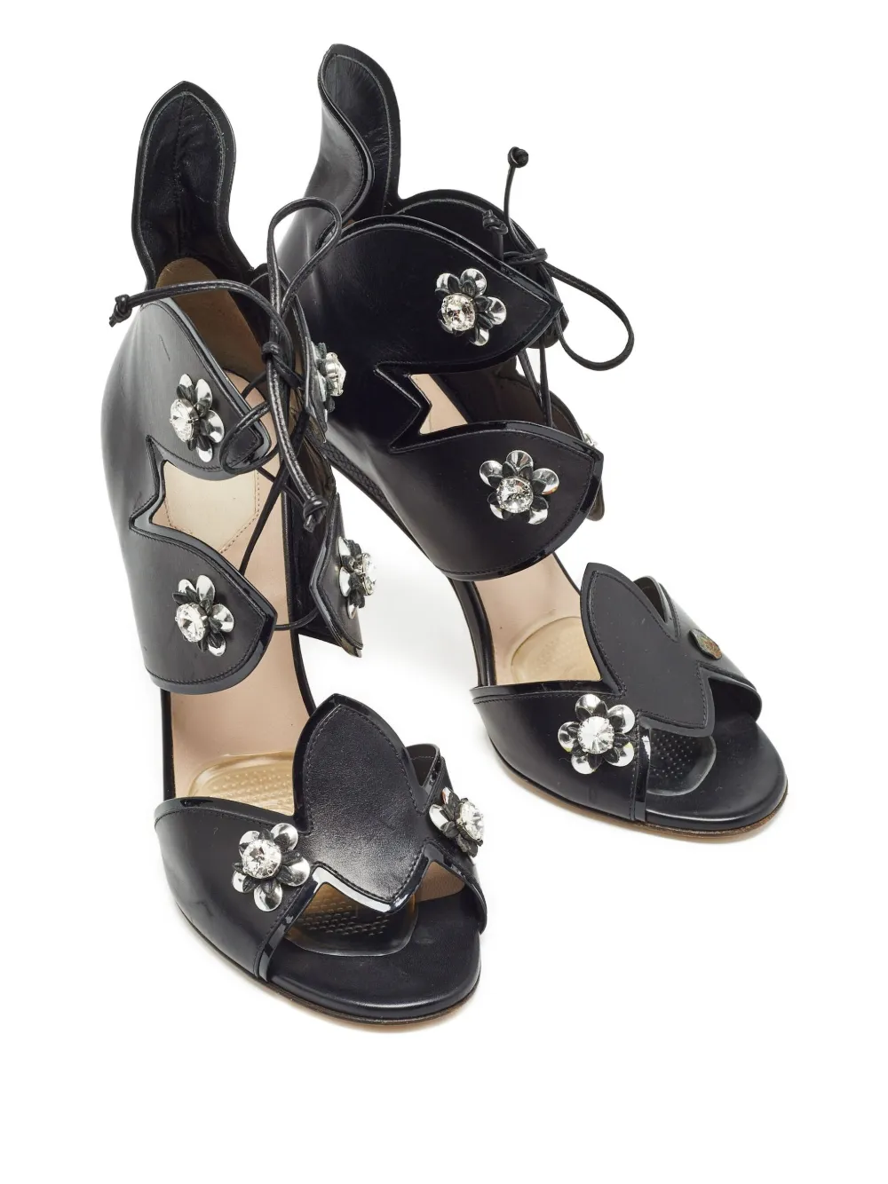 Fendi Pre-Owned 80mm leather sandals | Image 2