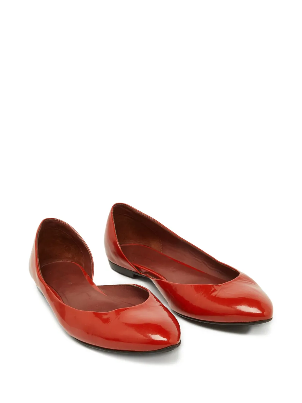 Bottega Veneta Pre-Owned flats de charol | Image 2