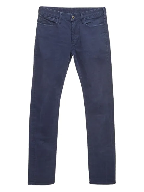 Emporio Armani Pre-Owned slim-cut jeans