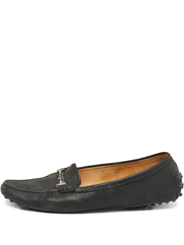 【美品】TOD’S ホースビット ローファー 黒 Tod's Vintage プレオウンド ホースビット ローファー | ブラック