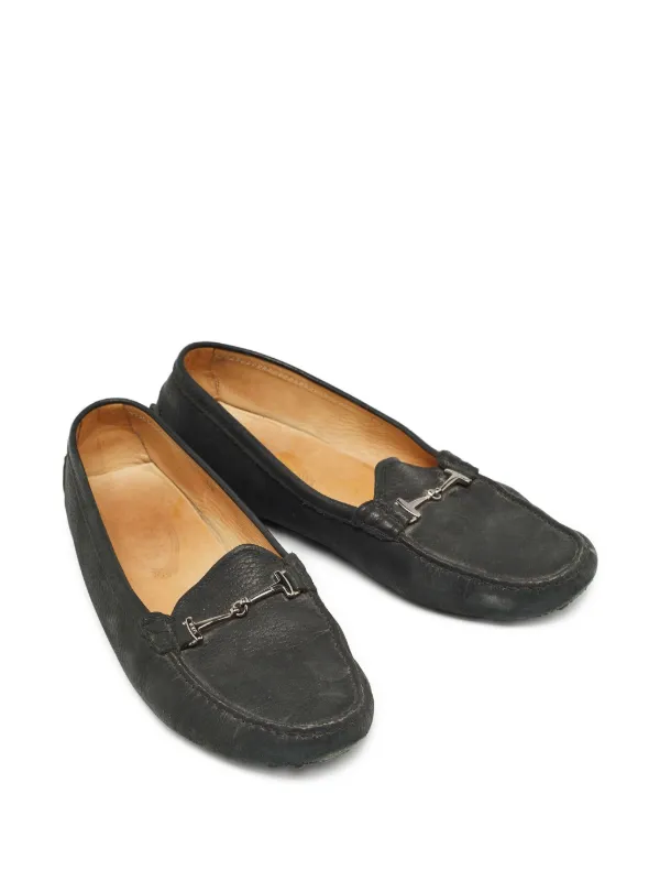 【美品】TOD’S ホースビット ローファー 黒 Tod's Vintage プレオウンド ホースビット ローファー | ブラック
