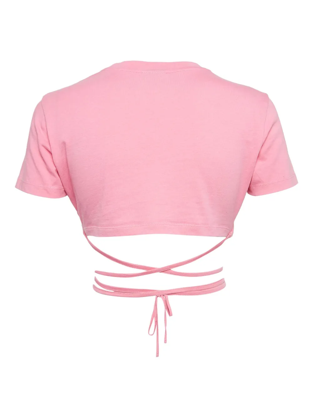 Jacquemus Pre-Owned top corto con detalle de moño | Image 2