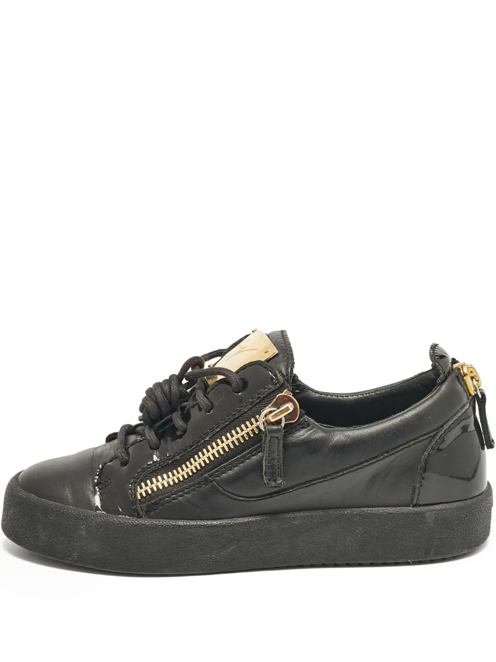 leather sneakers