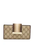 Gucci Pre-Owned Continental GG canvas wallet - Brown