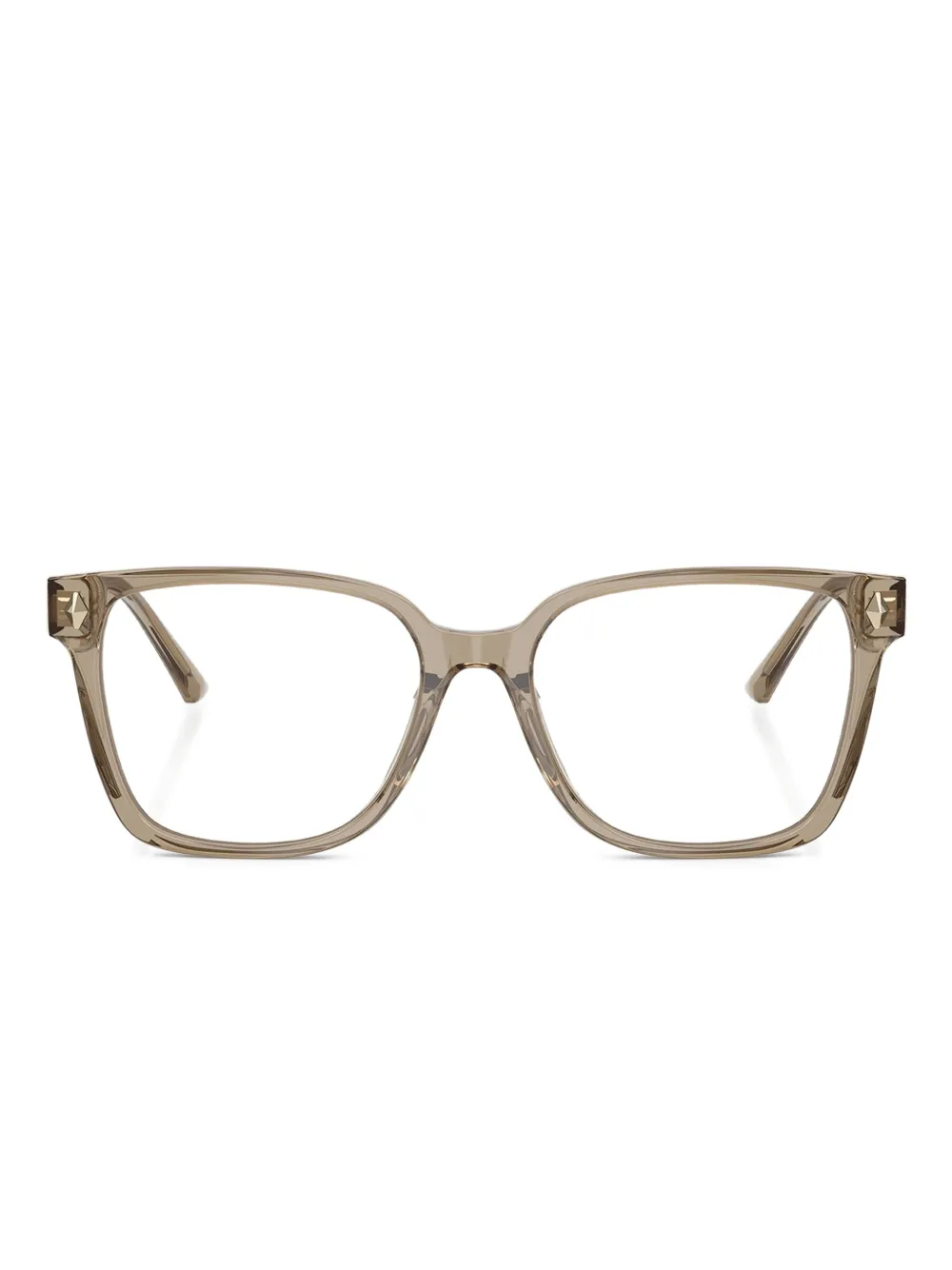 Jimmy Choo Eyewear lentes con armazón cuadrada | marrón | Image 1