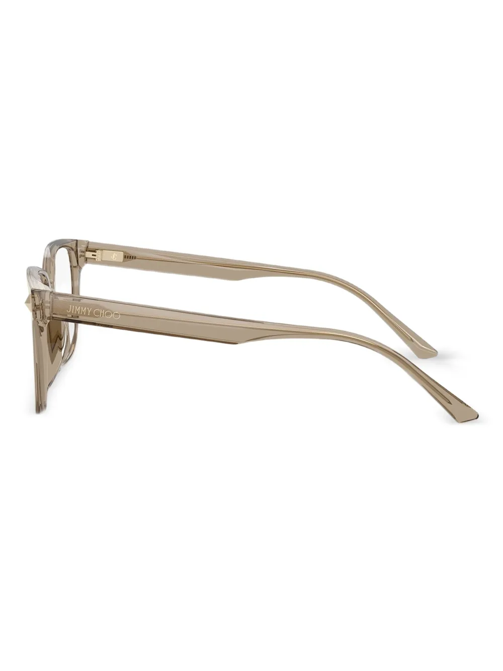 Jimmy Choo Eyewear Bril met vierkant montuur Bruin