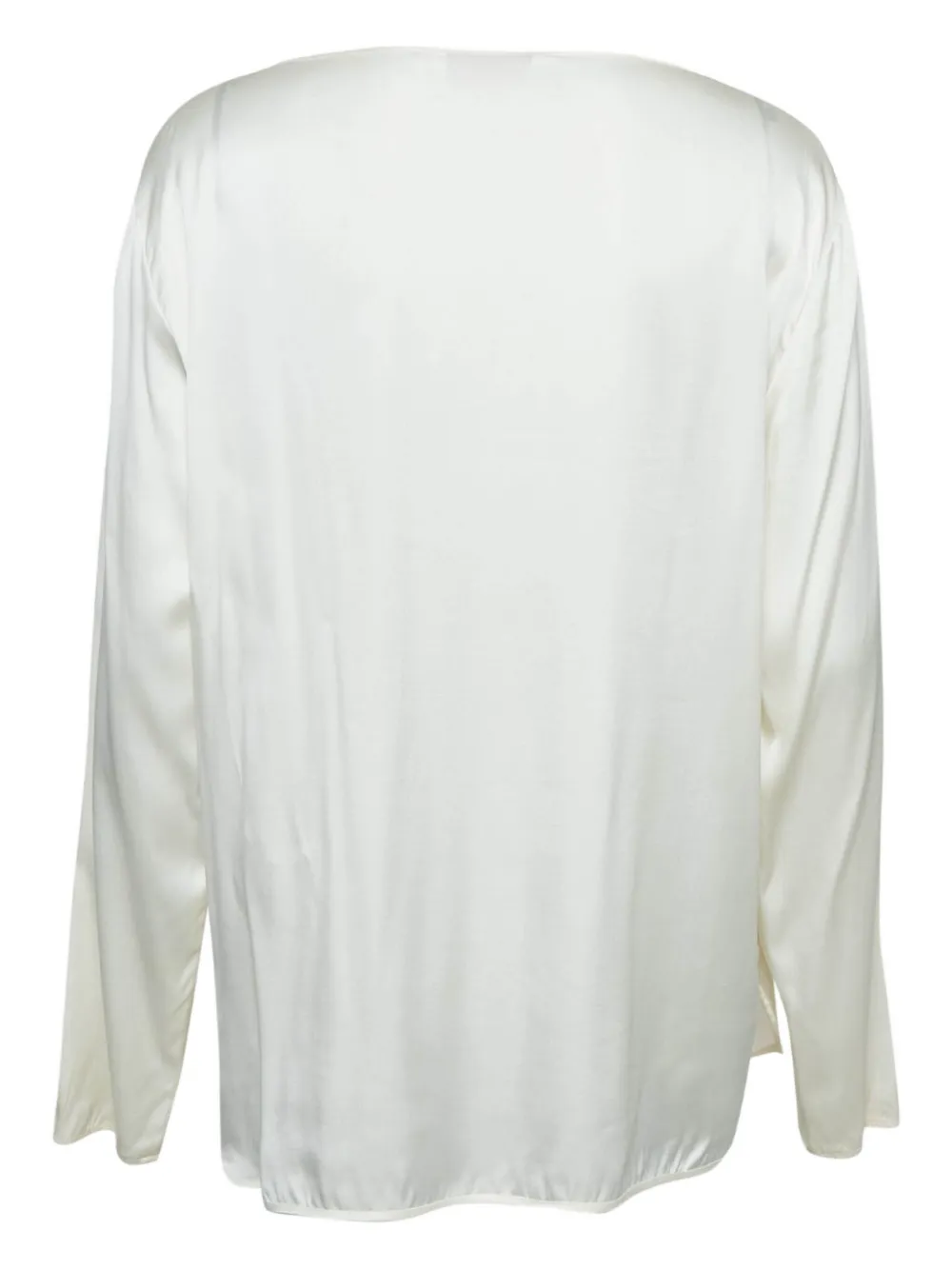 Max Mara 2023 satin long-sleeve blouse | Image 2
