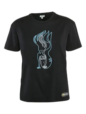 Kenzo Pre-Owned タイガープリント Tシャツ | ブラック | FARFETCH JP