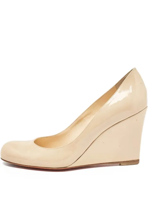 Christian Louboutin Pre-Owned 100mm Ron Ron Zeppa pumps