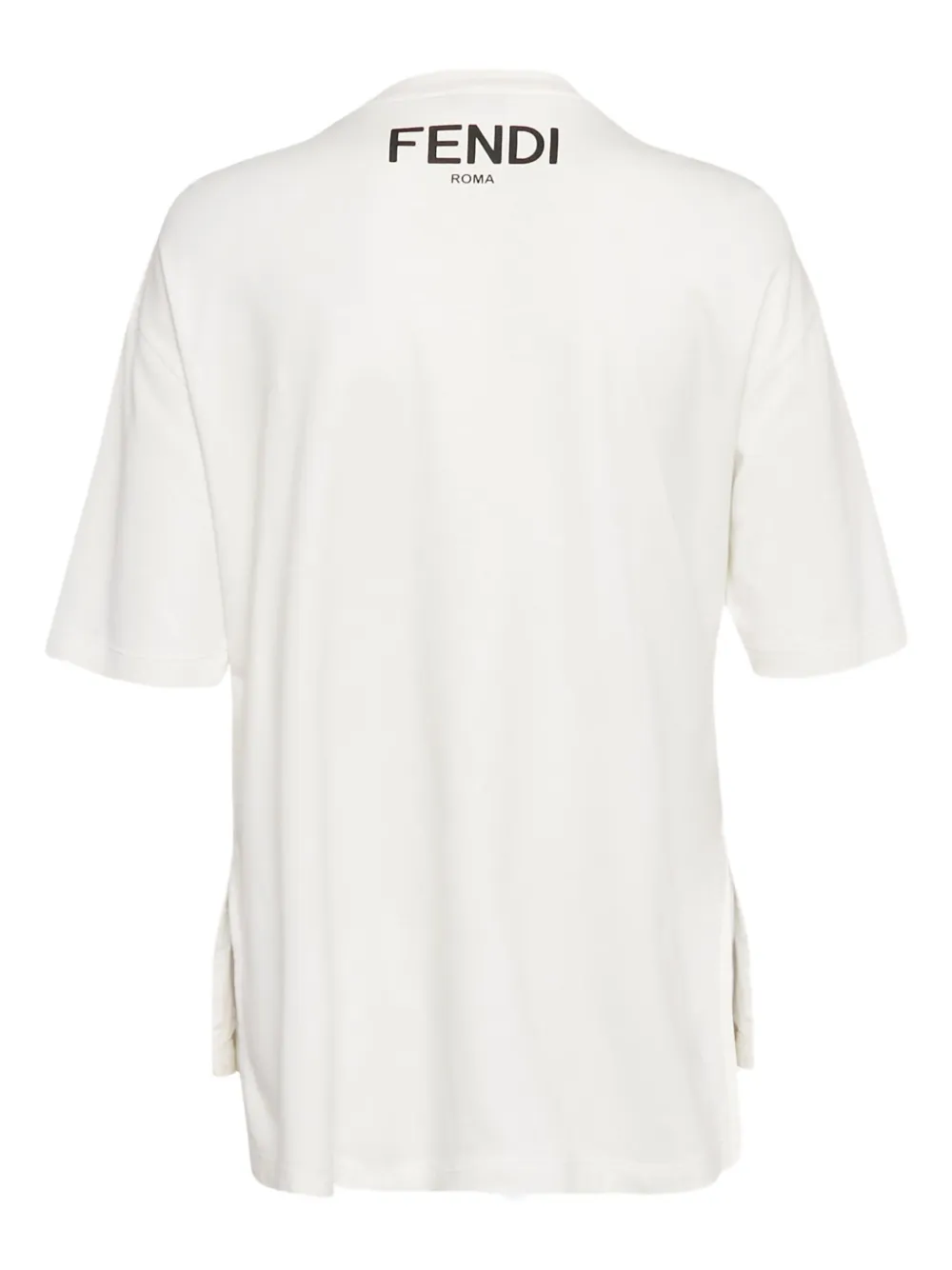 Fendi Pre-Owned sequin-embellished logo T-shirt | Image 2