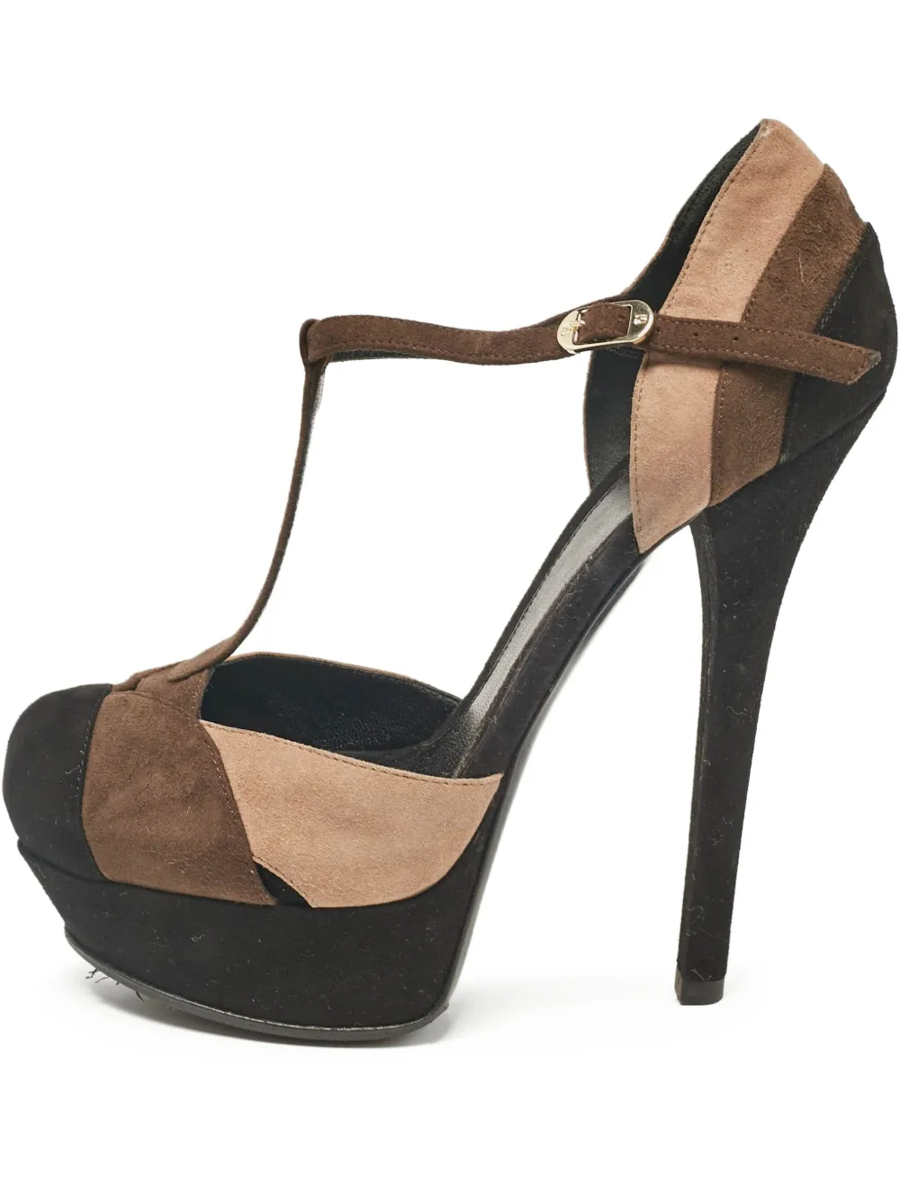 140mm colour-block pumps