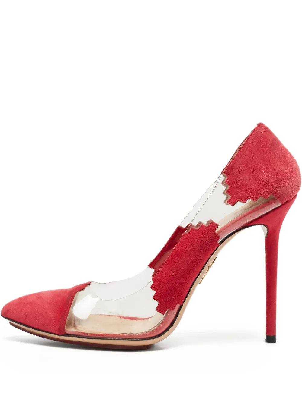 Pre-owned Charlotte Olympia  105mm Montana Stiletto Pumps