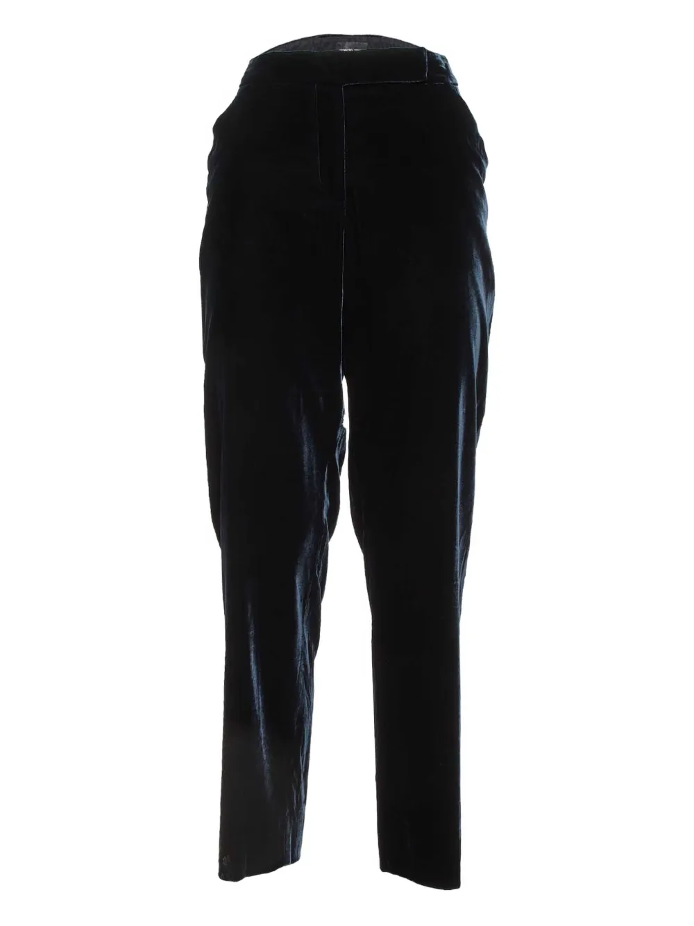 Giorgio Armani Pre-Owned velvet trousers - Blu