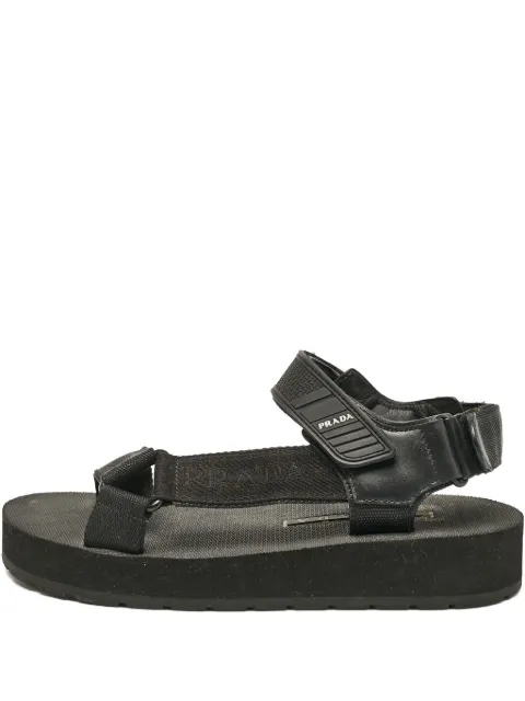 Prada Pre-Owned フラットサンダル