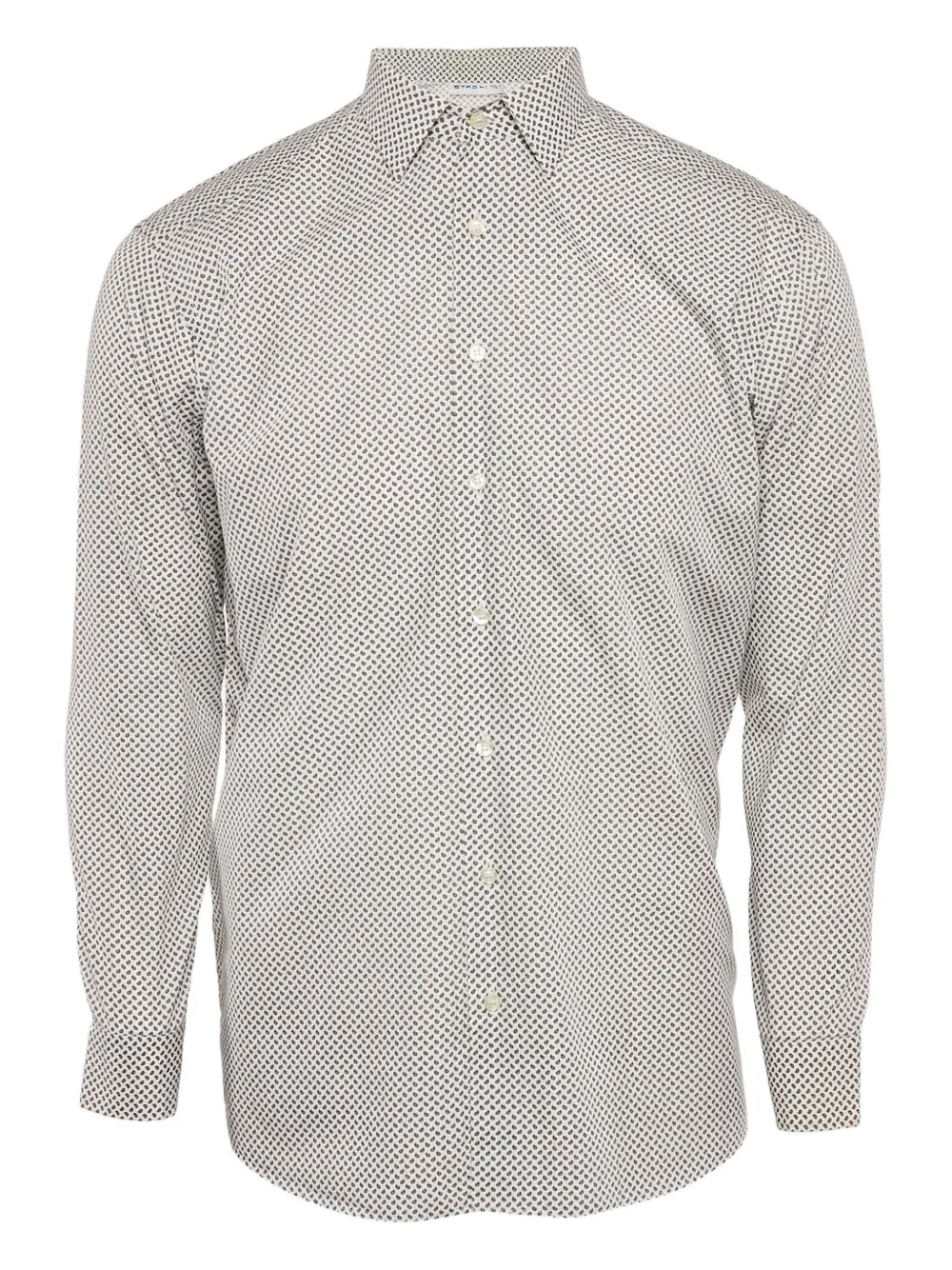 Etro Pre-Owned paisley cotton shirt | White | Image 1