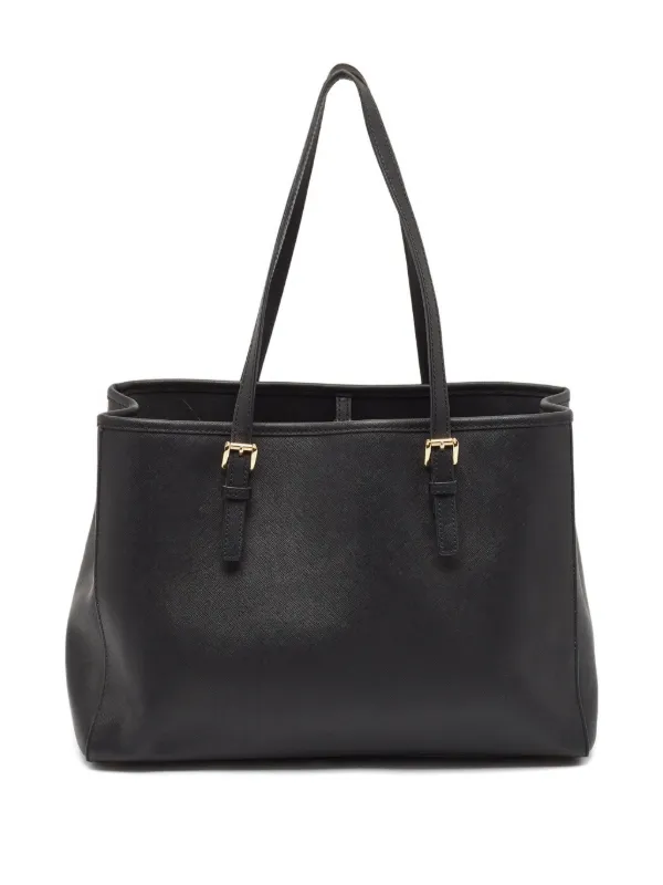 Michael Kors Vintage Jet Set Tote Bag Black FARFETCH PH