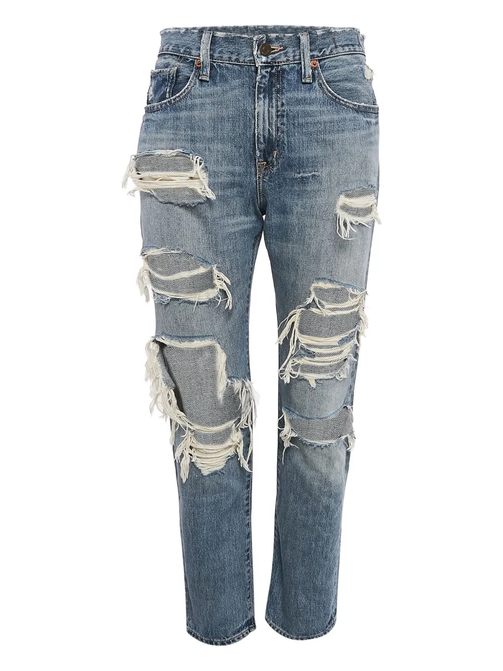 Polo Ralph Lauren Vintage Jeans con effetto vissuto - Blu