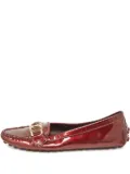 Louis Vuitton Pre-Owned leather loafers - Red