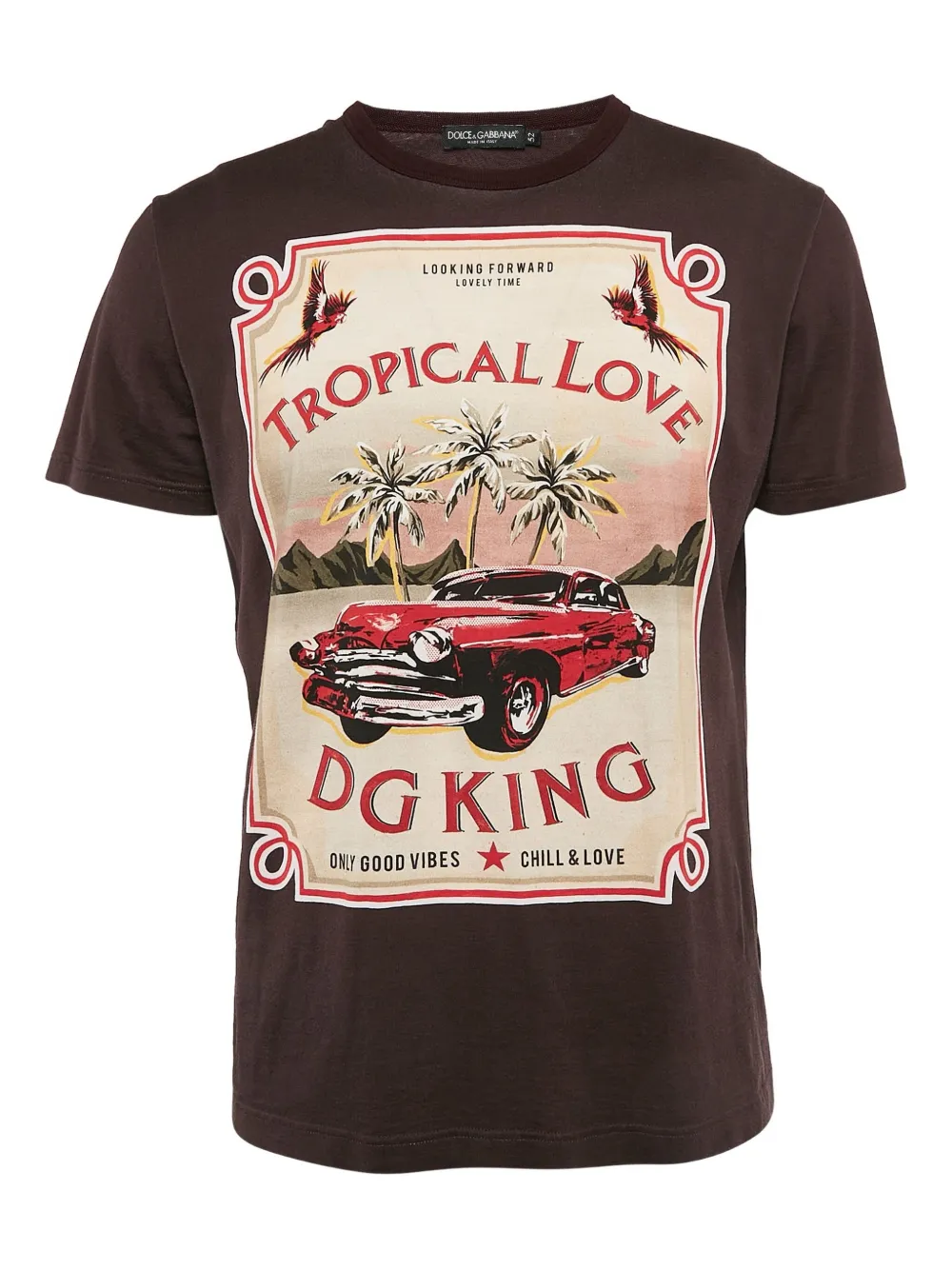 Dolce & Gabbana Pre-Owned graphic-print T-shirt | Red | Image 1