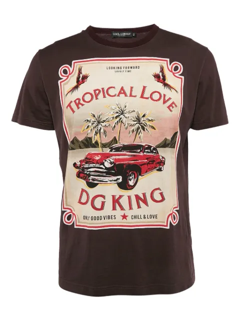 Dolce & Gabbana Pre-Owned graphic-print T-shirt