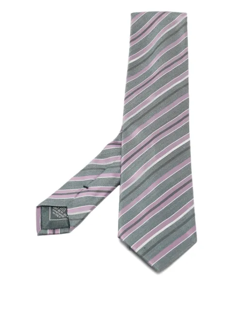 Brioni Vintage Cravatta a righe Pre-owned