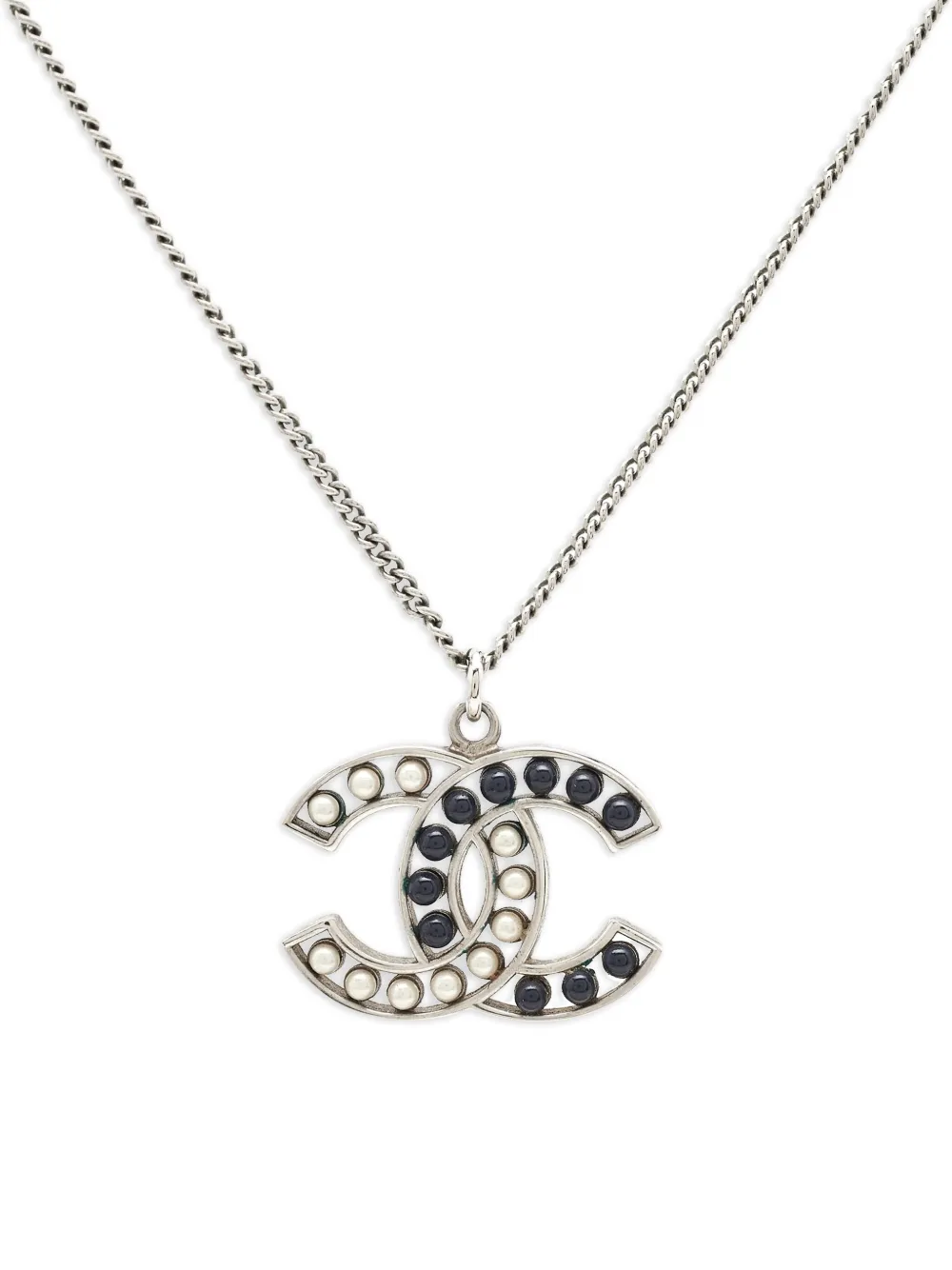 CHANEL Pre-Owned interlocking CC necklace | Image 2
