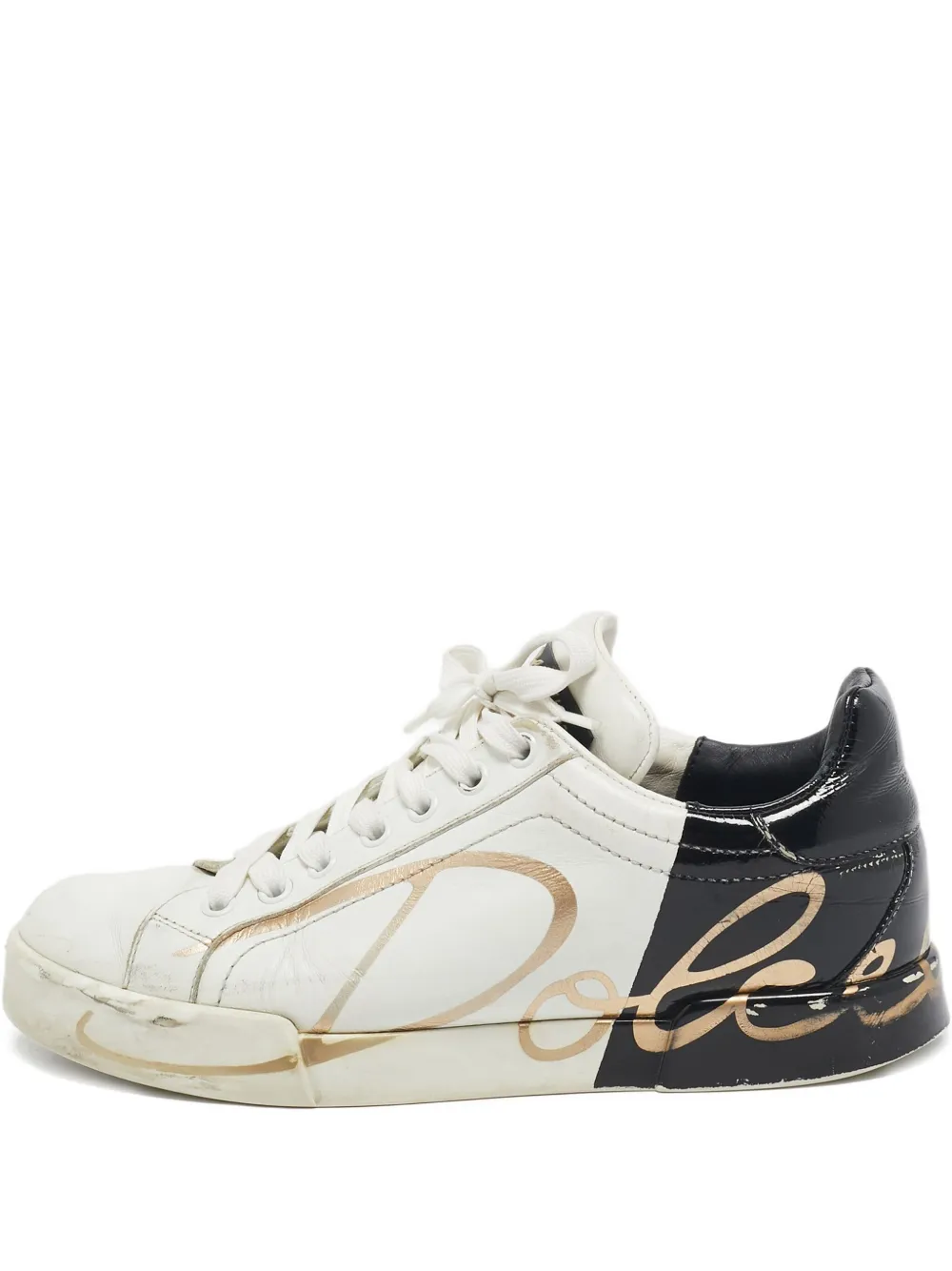 Dolce & Gabbana Pre-Owned panelled sneakers | White | Image 1