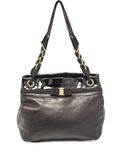 Ferragamo Pre-Owned Vara Ribbon shoulder bag