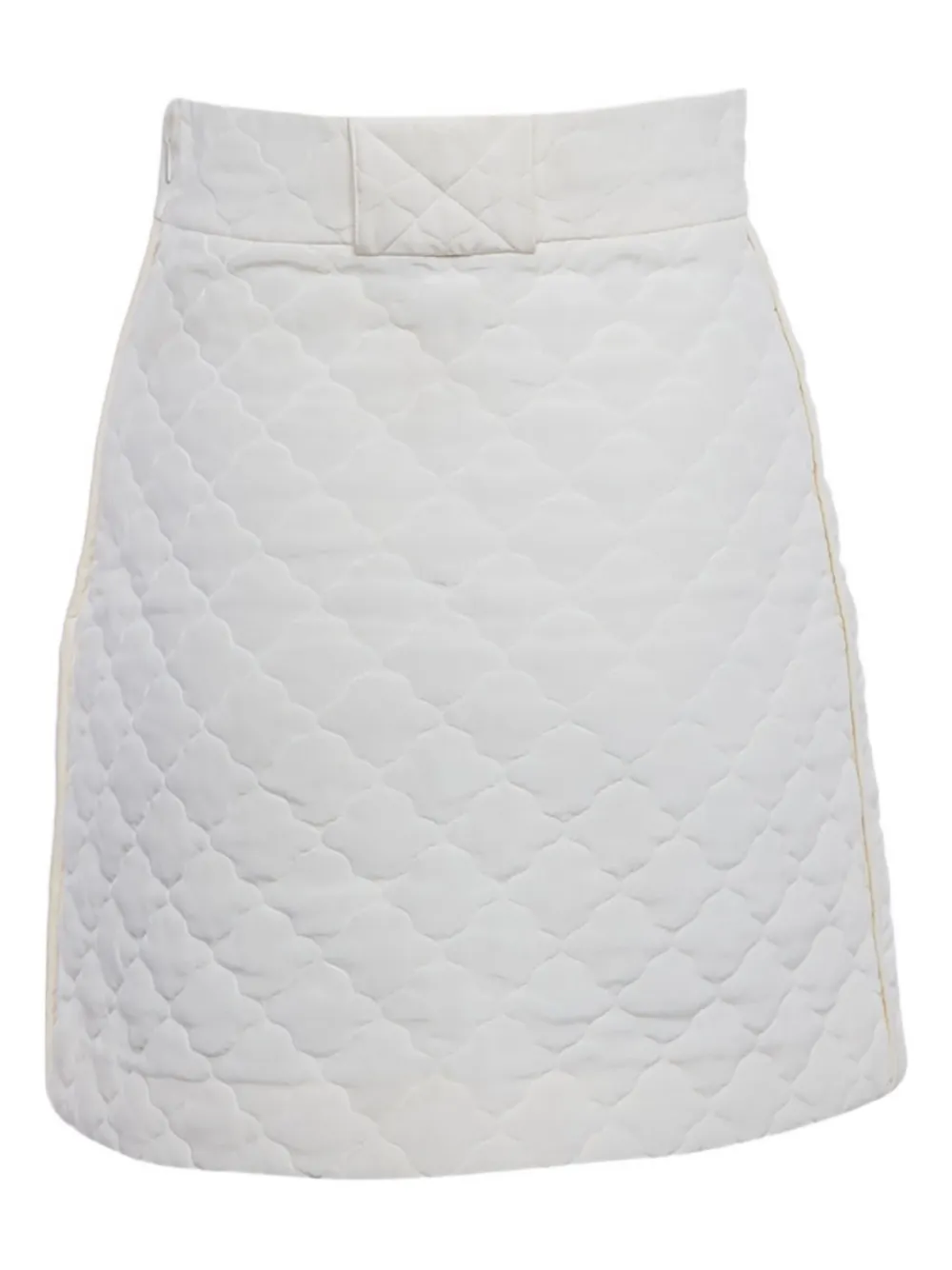 Fendi Pre-Owned 2023 quilted silk skirt | Image 2