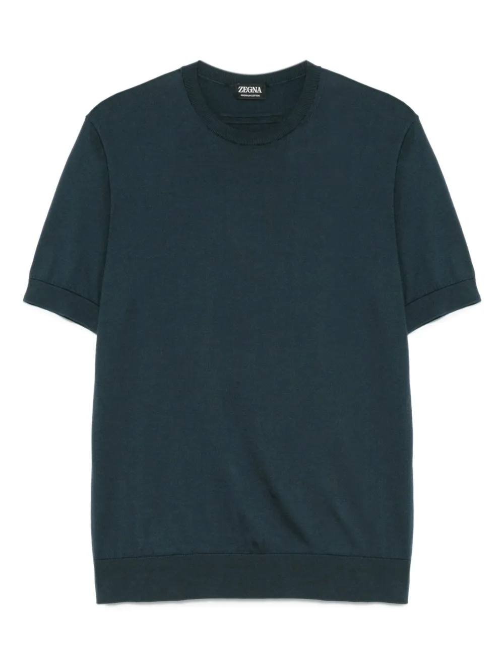 Zegna camiseta de algodón | azul | Image 1