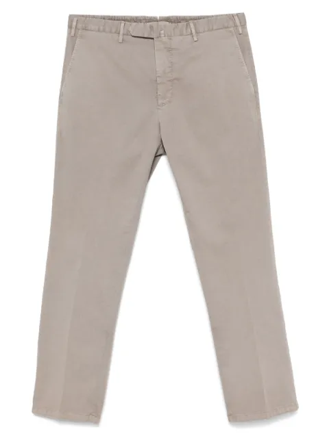 Dell'oglio pressed-crease chino trousers