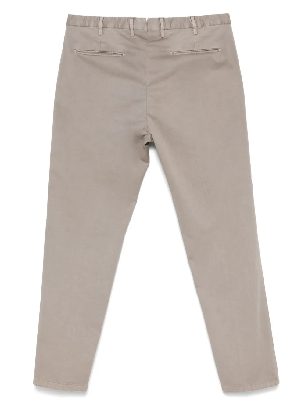 Dell'oglio pressed-crease chino trousers - Grijs