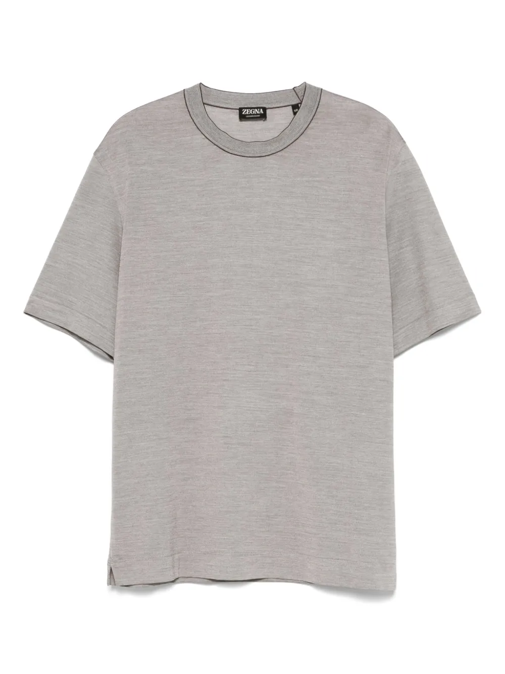 Zegna camiseta Basic | gris | Image 1