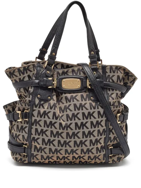 Michael Kors Vintage monogram-pattern tote bag