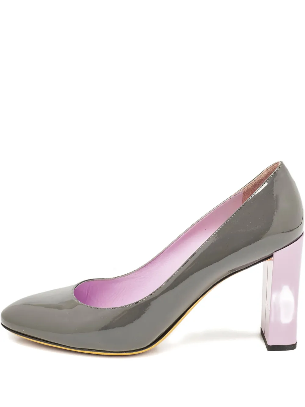 90mm patent-leather pumps