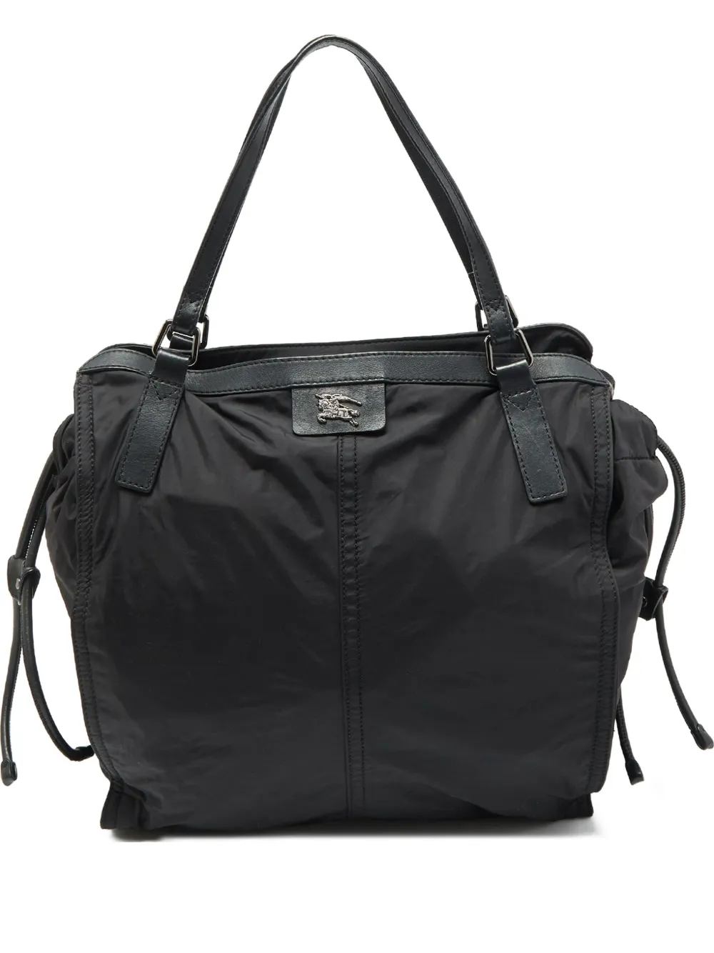 Burberry Pre-Owned leather tote bag | Black | Image 1