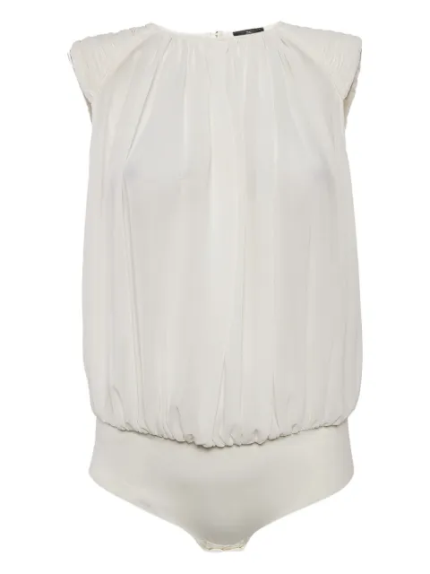Elisabetta Franchi pre-owned pleat-detail bodysuit