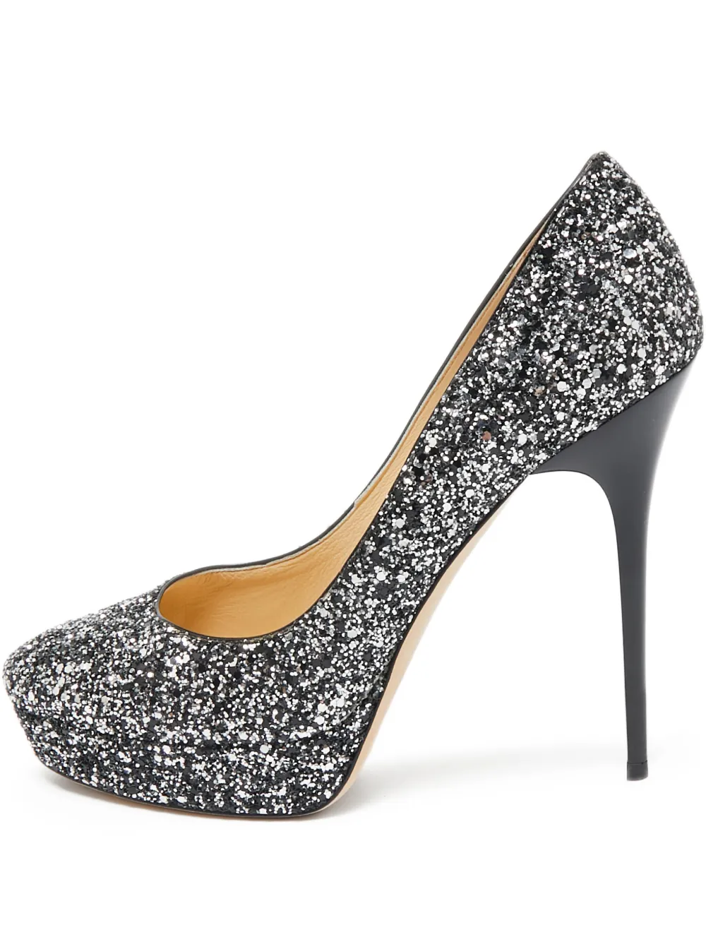 Jimmy Choo Pre-Owned 130mm leather heeled pumps | Black | Image 1
