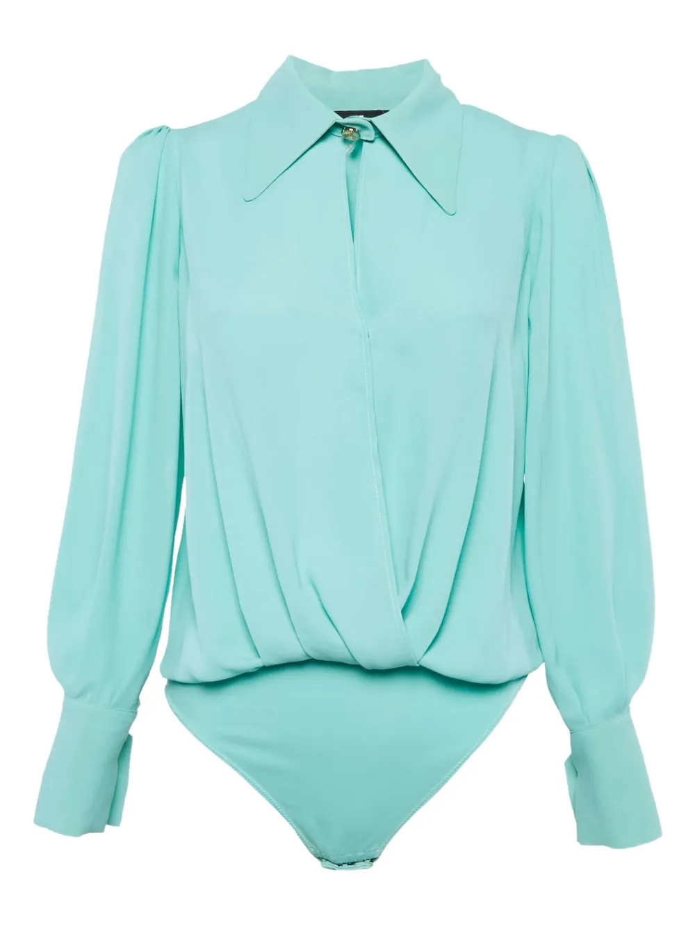 Elisabetta Franchi long sleeve bodysuit | Green | Image 1