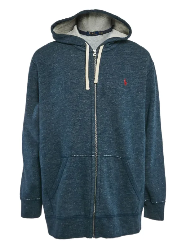Polo Ralph Lauren Vintage ジップアップ スウェットパーカー | ブルー