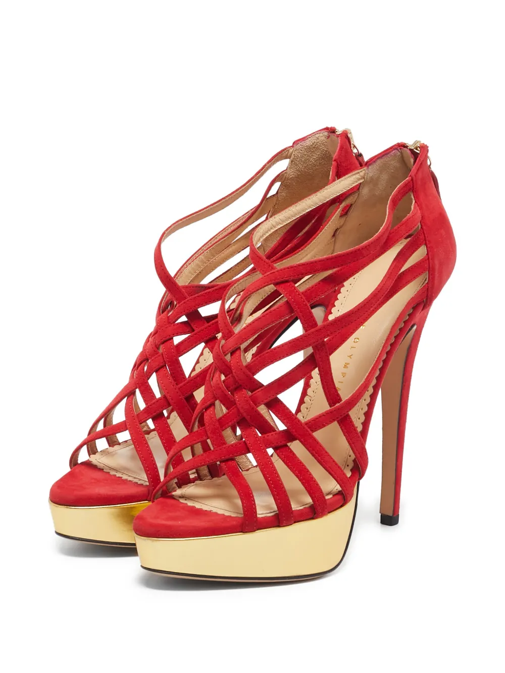 Charlotte Olympia strappy platform heels | Image 2