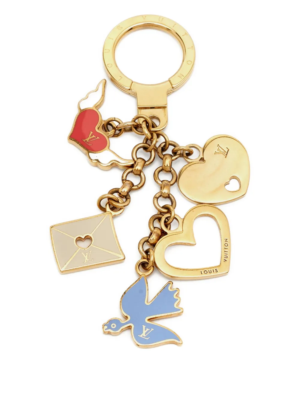 Louis Vuitton Pre-Owned llavero Love Birds Message | Image 2