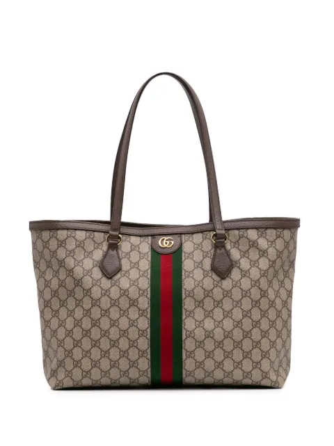 Gucci Pre-Owned 2016-2024 Medium GG Supreme Ophidia tote bag
