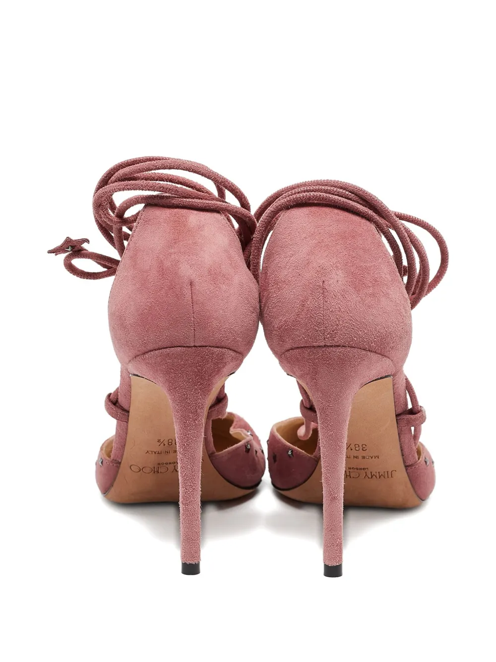 Pre-owned Jimmy Choo Star-stud Lace-up Pumps