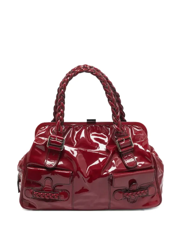Valentino Garavani Pre-Owned Sac à Main Histoire En Cuir Rouge